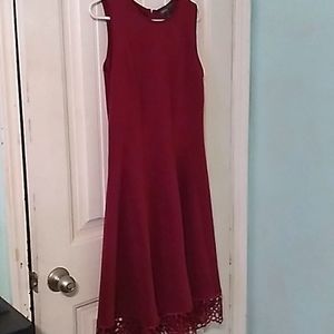 DonnaRicco dress Size 14 Deep Red